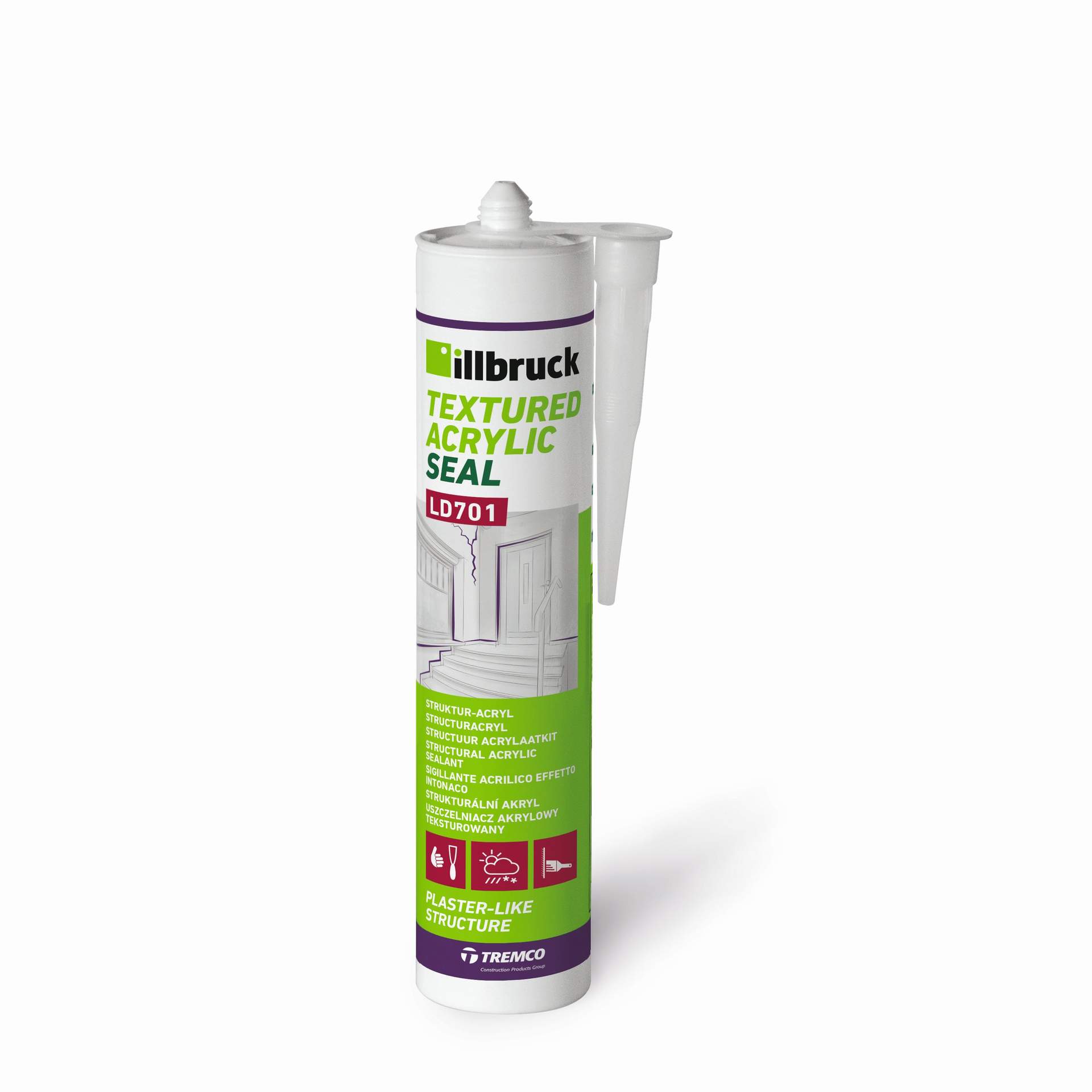 illbruck LD701 Struktur-Acryl