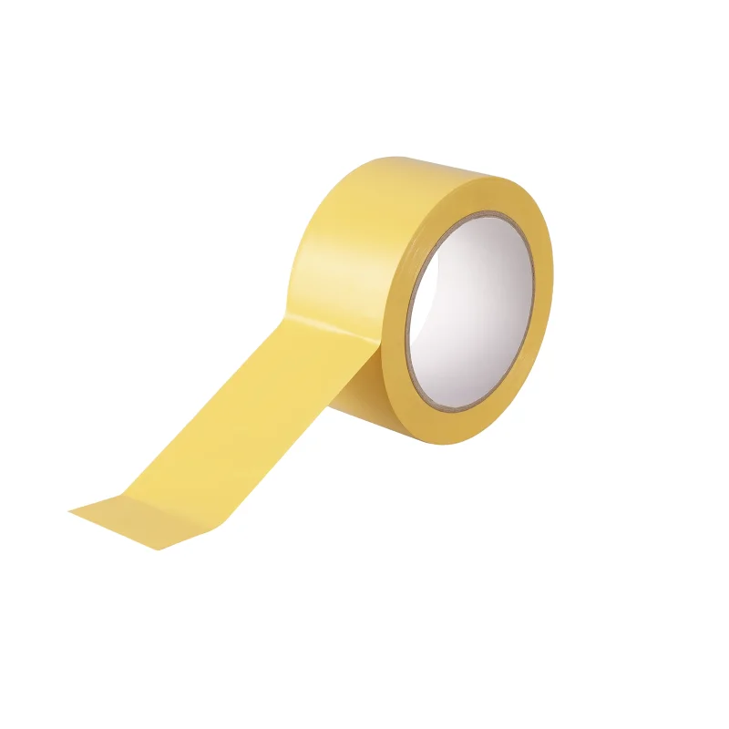 UV-PVC-Band glatt gelb 50mmx33m Sorte K412